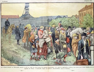 Polnische Bergleute aus l